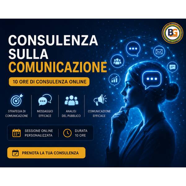 Consulenza sulla comunicazione - 10 ore on line