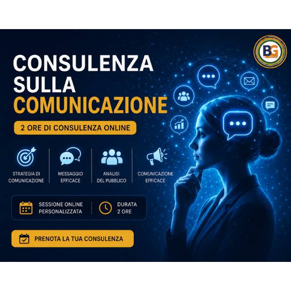 Consulenza sulla comunicazione - 2 ore on line